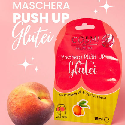 MASCHERA PUSH UP GLUTEI - Con collagene ed estratti di pesca