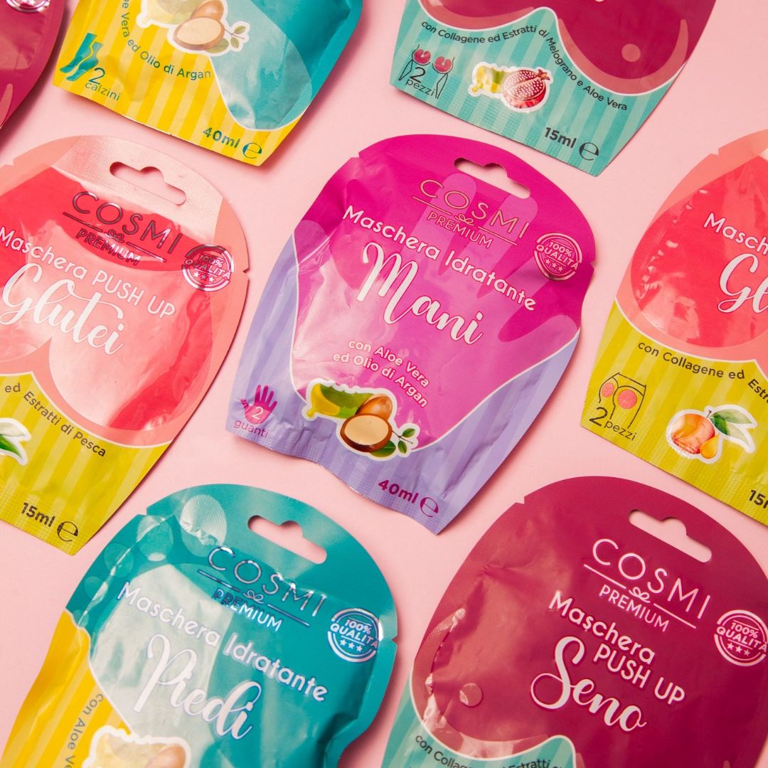 MASCHERA PUSH UP SENO - Con collagene ed estratti di melograno e aloe vera