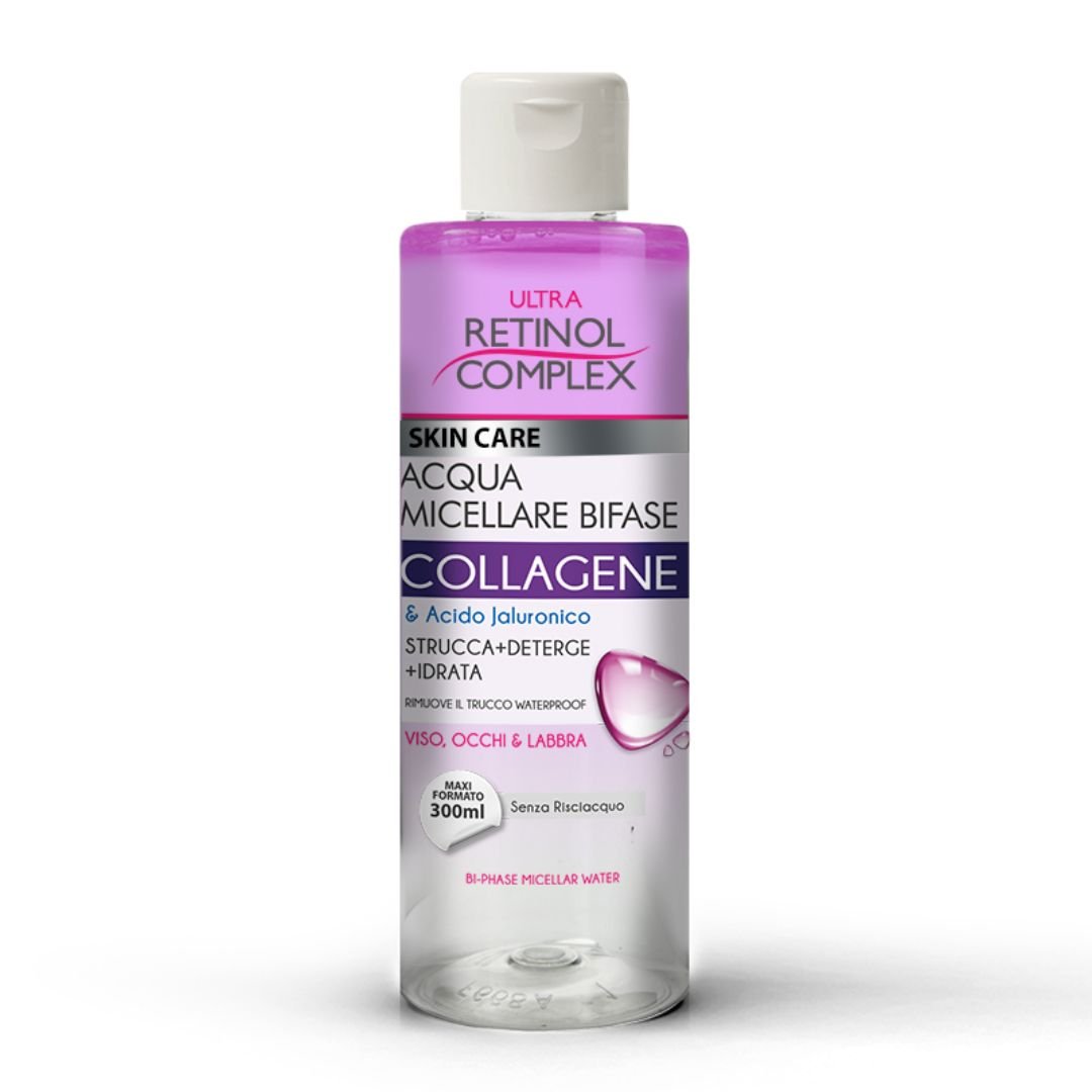 ACQUA MICELLARE BIFASE CON COLLAGENE 300ml