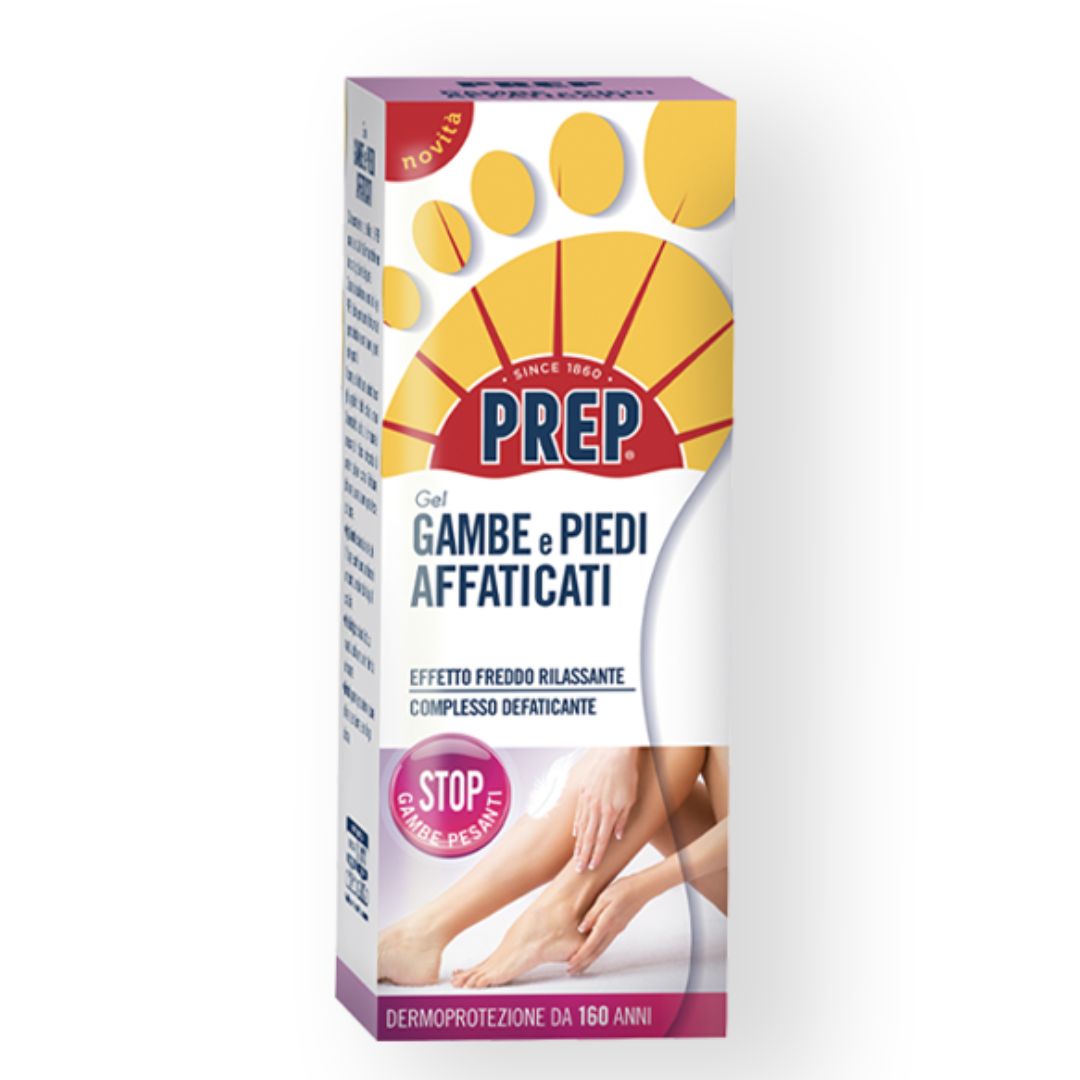 GEL GAMBE E PIEDI AFFATICATI - Effetto freddo rilassante 125ml