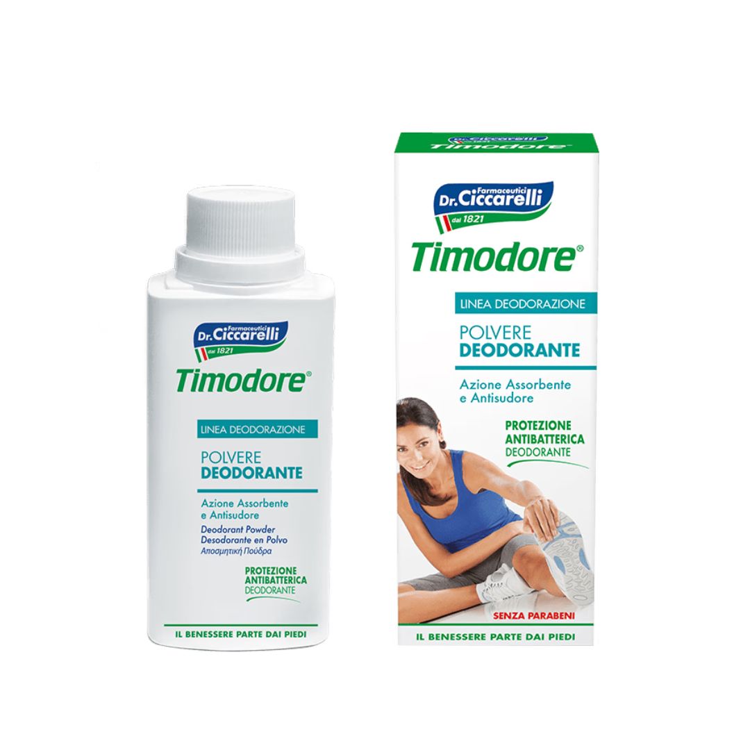 Linea Deodorazione Piedi Polvere Assorbente Antisudore 75g