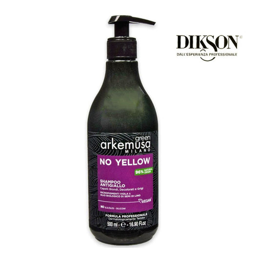 ARKEMUSA - Shampoo anti giallo per capelli biondi decolorati e grigi