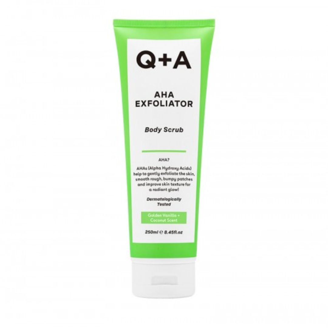 Q+A AHA EXFOLIATOR - Scrub corpo esfoliante agli Acidi Alfa-Idrossiacidi 250ml