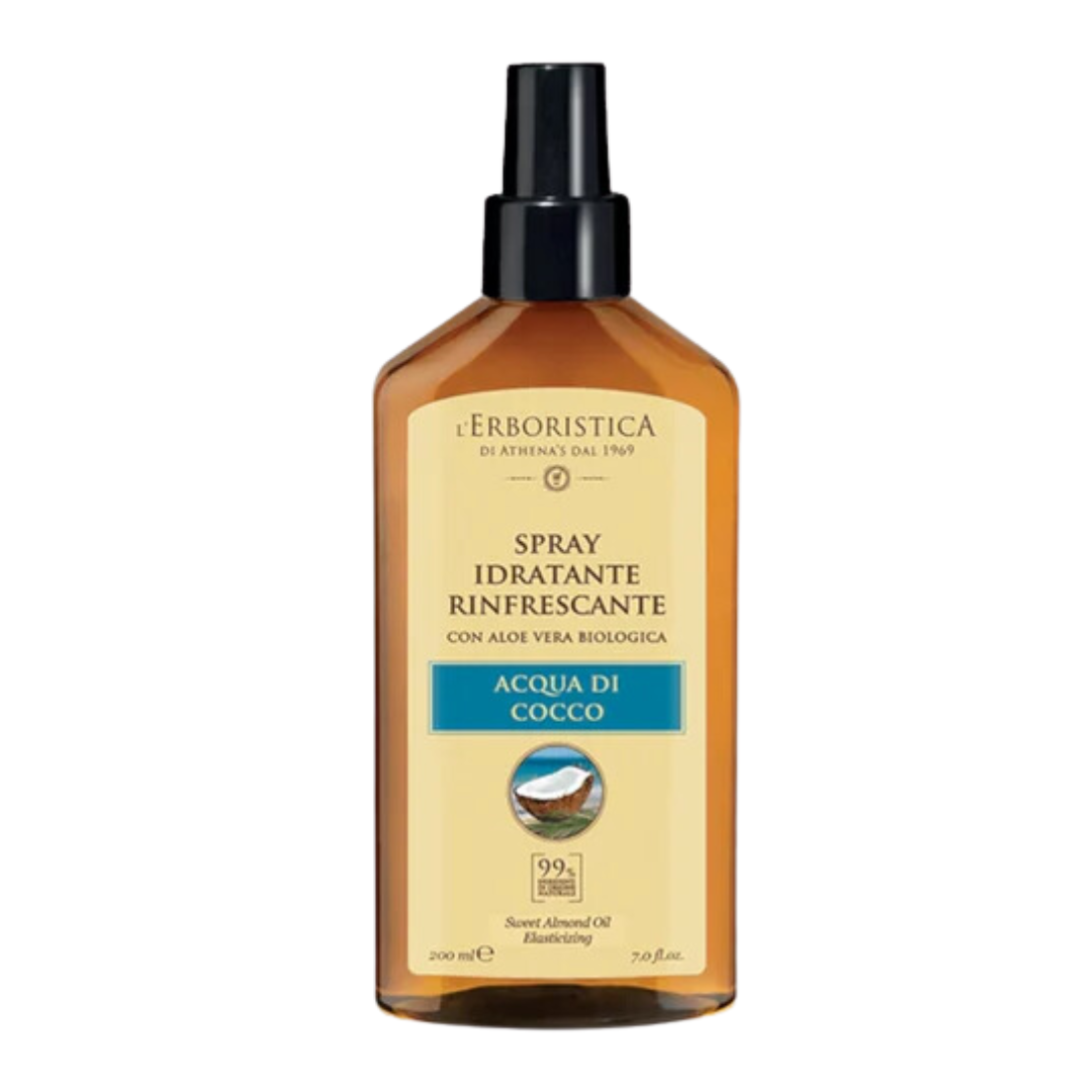 COCCO VEGAN -  Spray all’acqua di Cocco e Aloe Vera 100% BIO