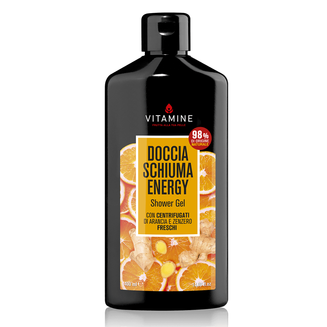 VITAMINE - DOCCIA SCHIUMA ENERGY ARANCIA E ZENZERO