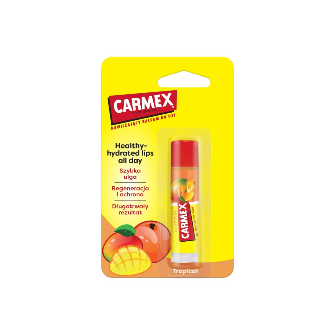 CARMEX DAILY CARE PESCA E MANGO - Balsamo labbra in stick protezione sole