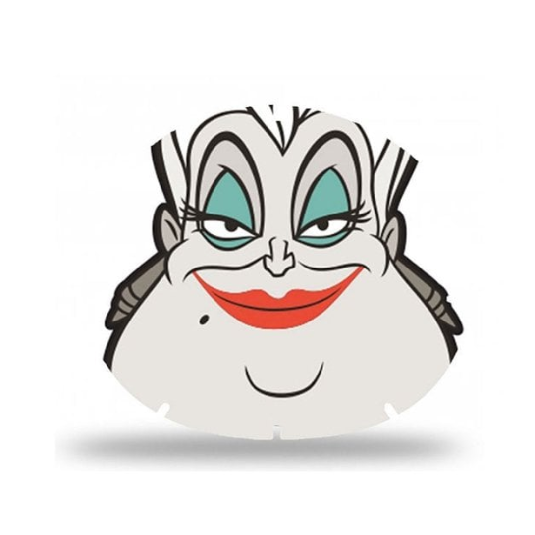Disney - Maschera Viso In Tessuto Ursula