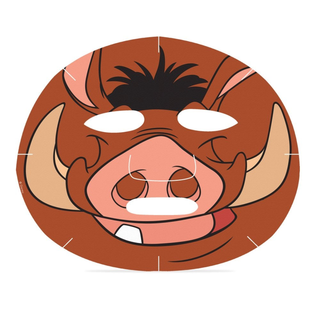 Disney - Maschera Viso In Tessuto  Re Leone Pumba