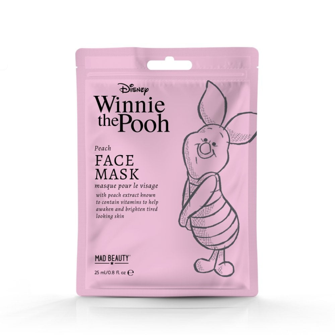 Disney - Maschera Viso In Tessuto Winnie the Pooh Maialino