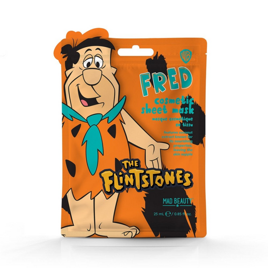 Disney - Maschera Viso In Tessuto Fred Flintstone Della Warner Brothers