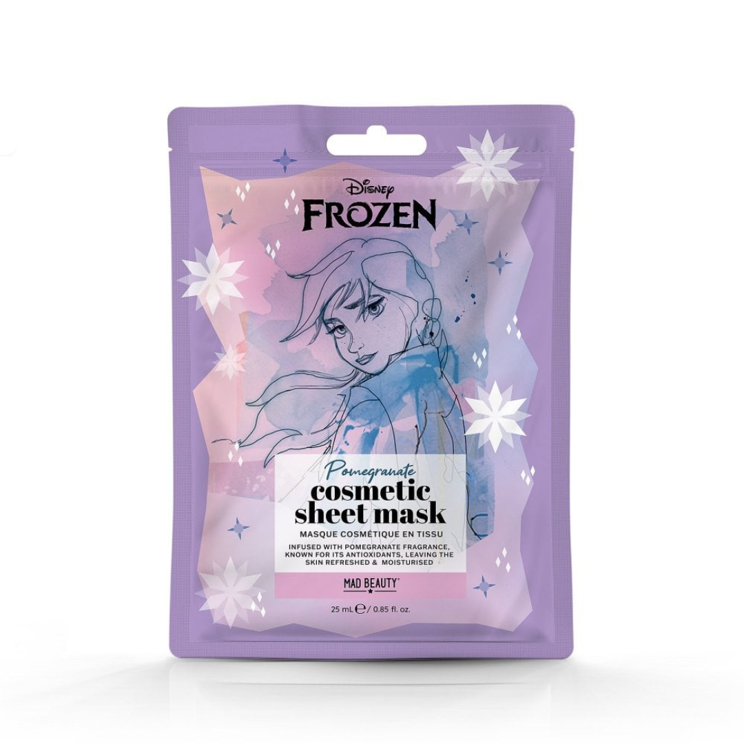 Disney - Maschera Viso In Tessuto Frozen Anna melograno