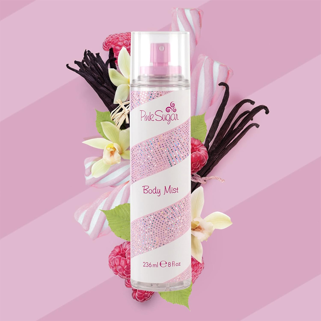 AQUOLINA PINK SUGAR - Body mist 236ml