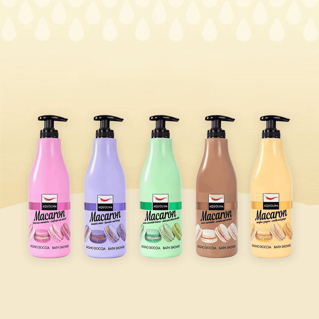 MACARON - Bagno doccia 500ml Vaniglia e Zenzero - Liquidò