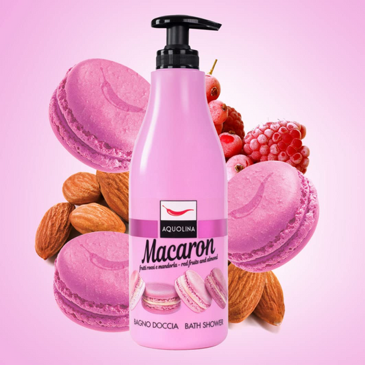 MACARON - Bagno doccia 500ml Frutti rossi e Mandorla