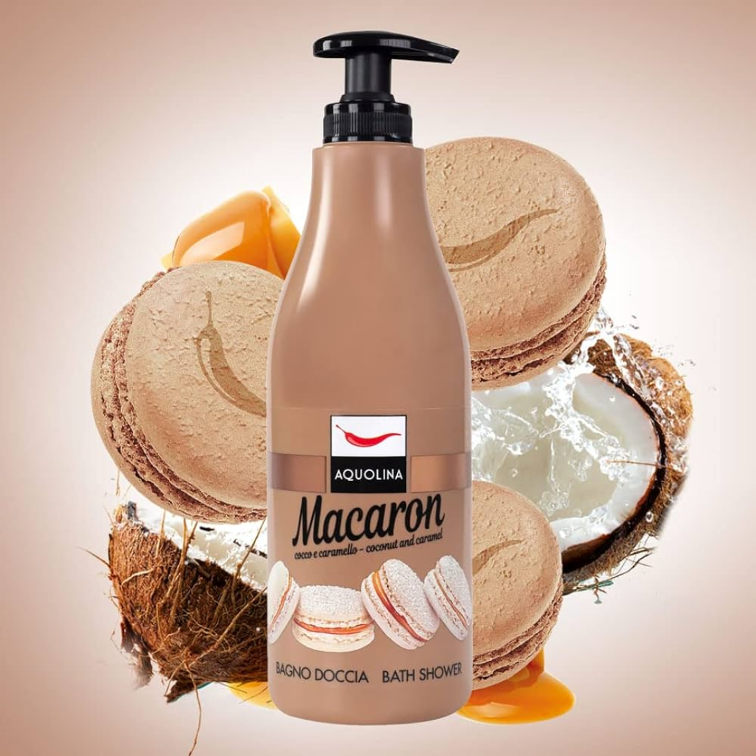 MACARON - Bagno doccia 500ml Cocco e Caramello