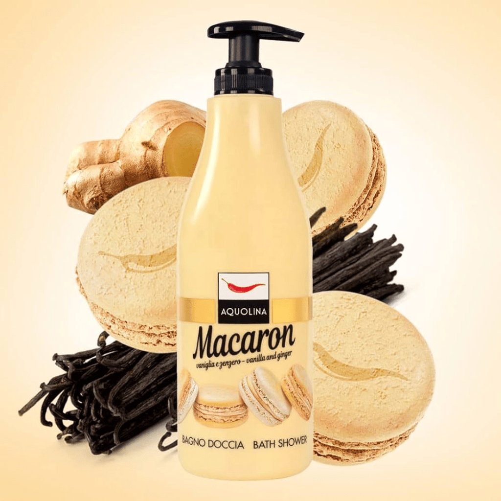 MACARON - Bagno doccia 500ml Vaniglia e Zenzero - Liquidò