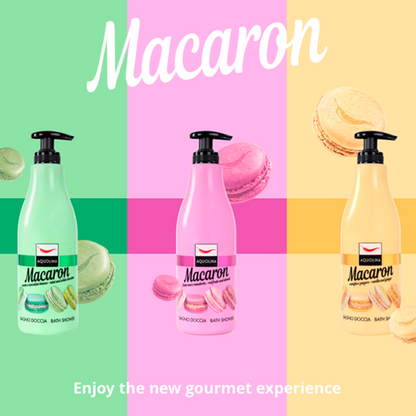 MACARON - Bagno doccia 500ml Vaniglia e Zenzero