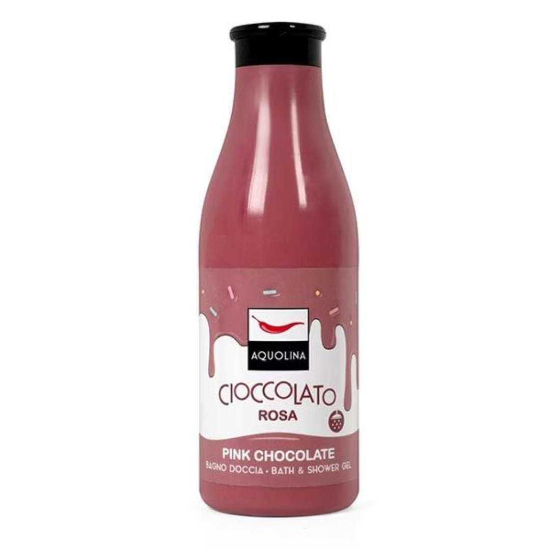 AQUOLINA - Bagno doccia 500ml Cioccolato Rosa