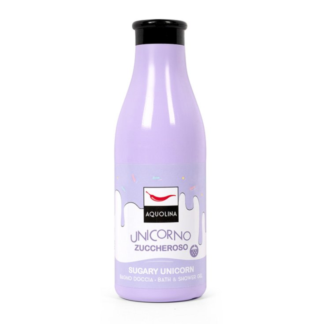 AQUOLINA - Bagno doccia 500ml Unicorno Zuccheroso