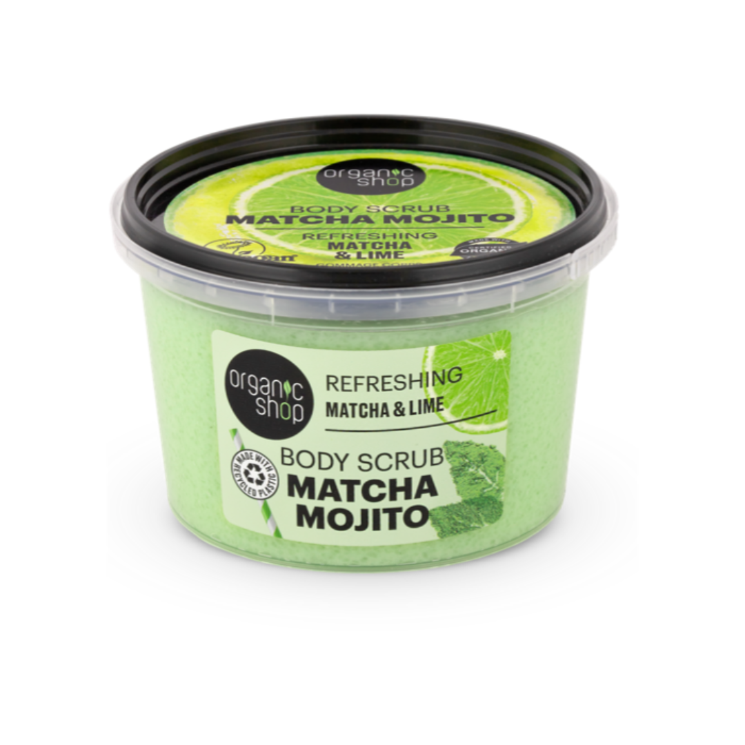 ORGANIC SHOP | SCRUB CORPO -Rinfrescante Mojito - Matcha e Lime