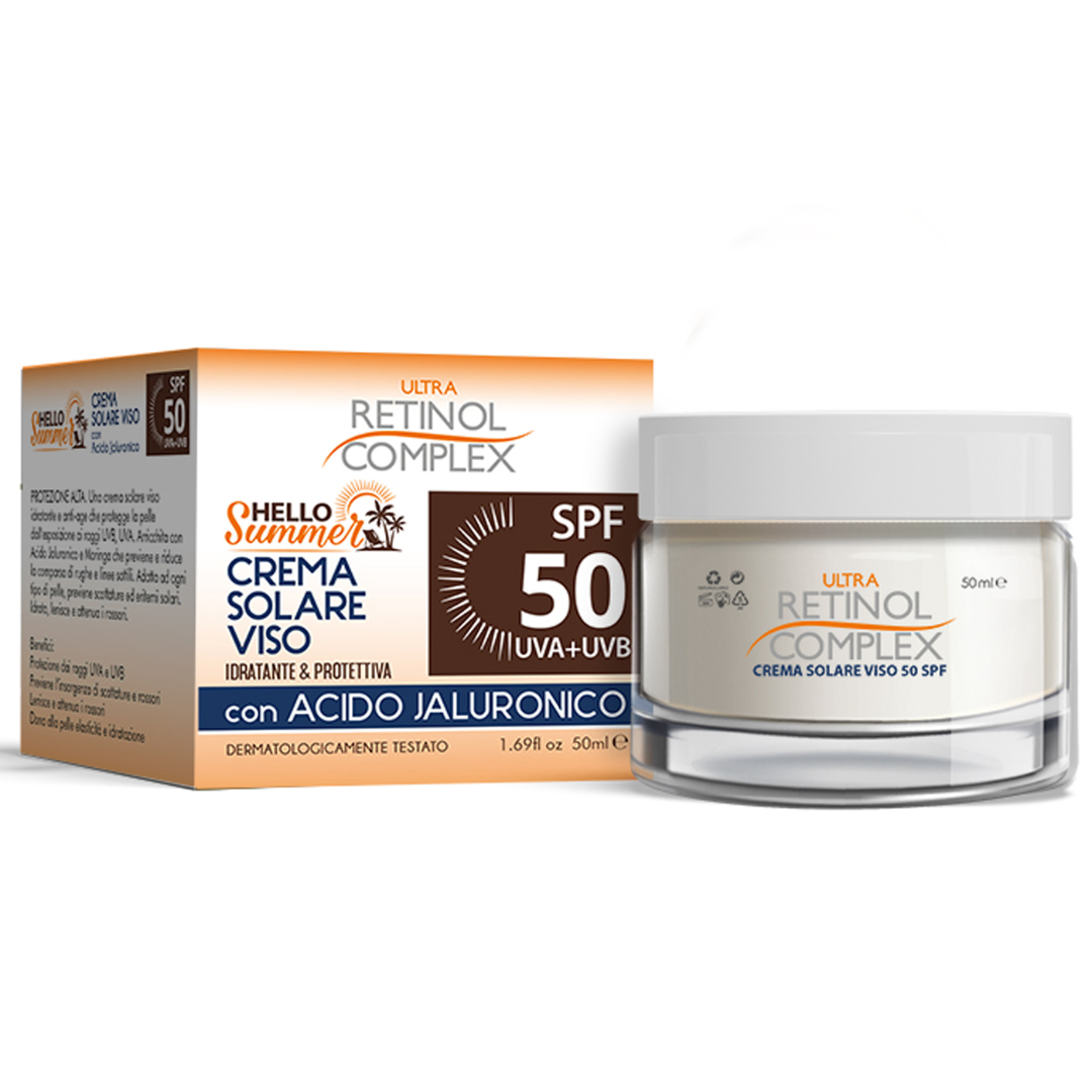 Crema Solare Viso SPF 50 – 50ml