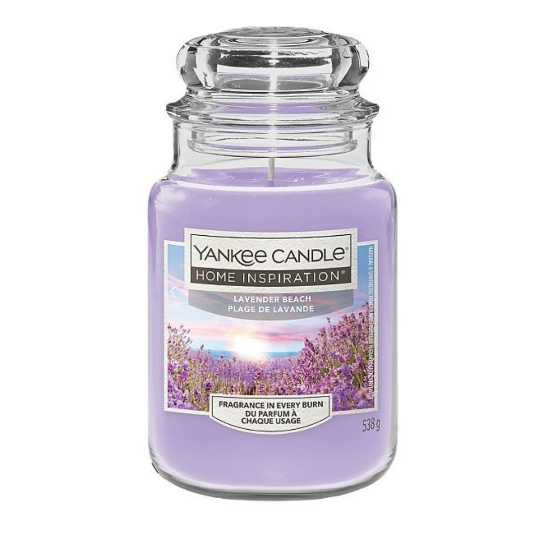 Yankee Candle - lavander beach plage de lavande Giara Grande 538g