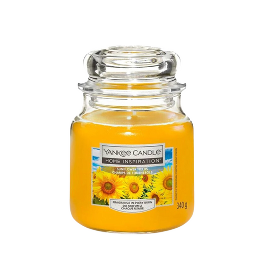 Yankee Candle - Sunflower fields champs de tournesols Giara Media 340g