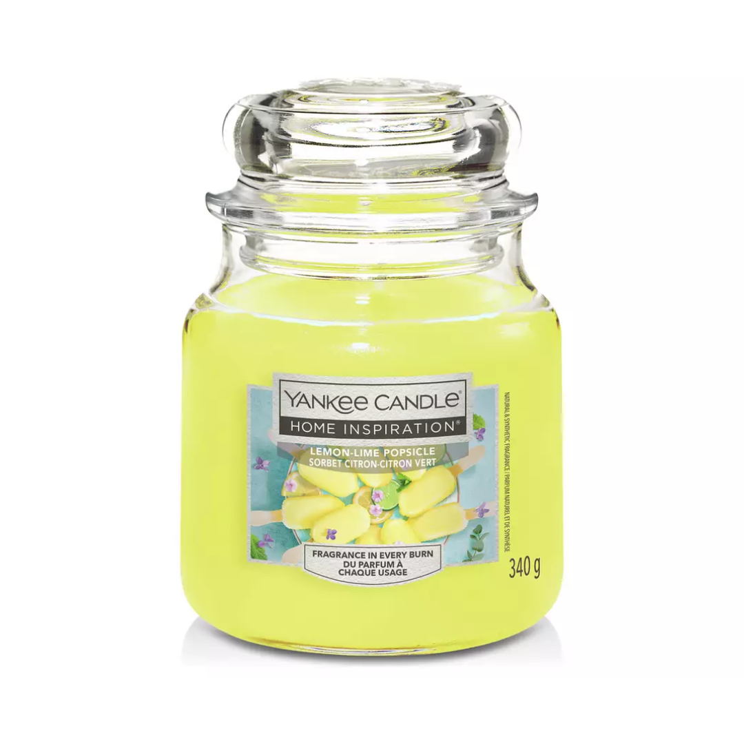 Yankee Candle - lemon-lime popsicle sorbet  Giara media 340g