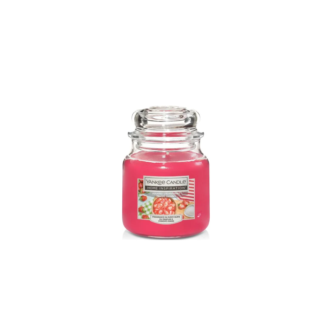 Yankee Candle - Sugared Strawberries/Fraises Sucrees Giara piccola 104g