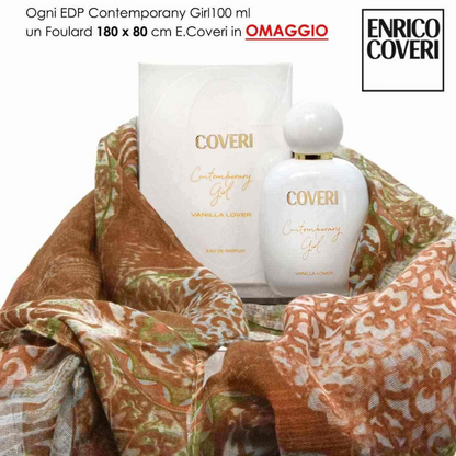 ENRICO COVERI - contemporary girl vanilla lover edp 100 ml +foulard OMAGGIO