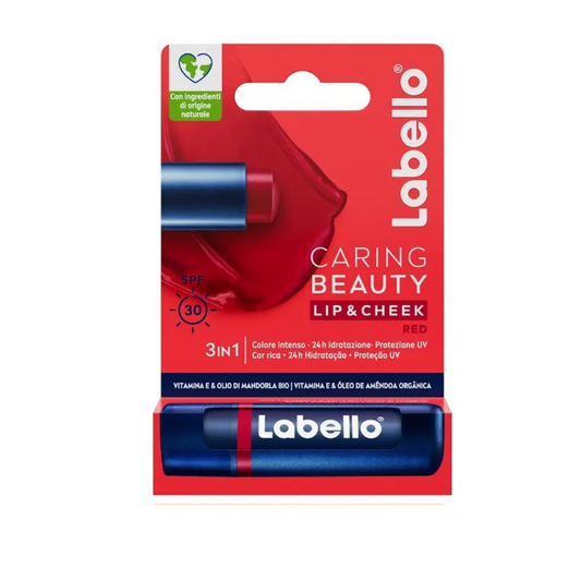 CARING BEAUTY - Red Labbra E Guance 4,8g