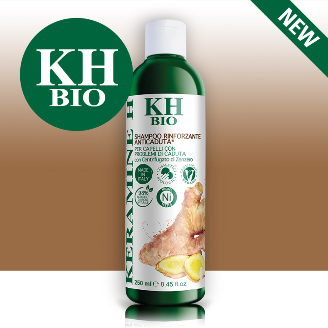 KERAMINE H BIO - shampoo rinforzante anticaduta bio 250 ml