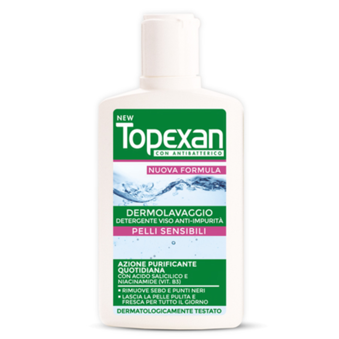 TOPEXAN - DERMOLAVAGGIO DETERGENTE VISO ANTI-IMPURITA' PELLI SENSIBILI 150ML