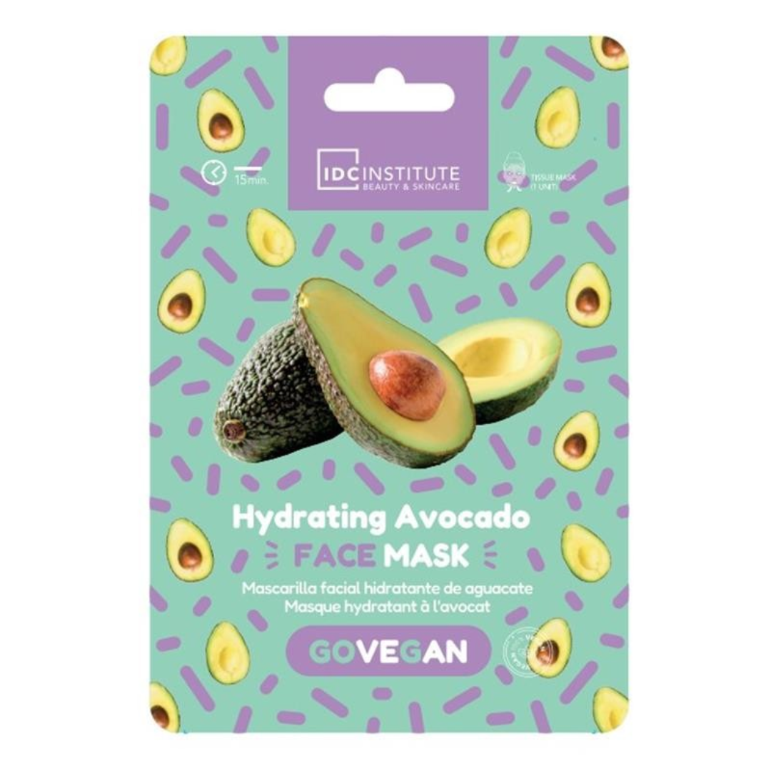 IDC - Maschera viso vegan idratante all'avocado