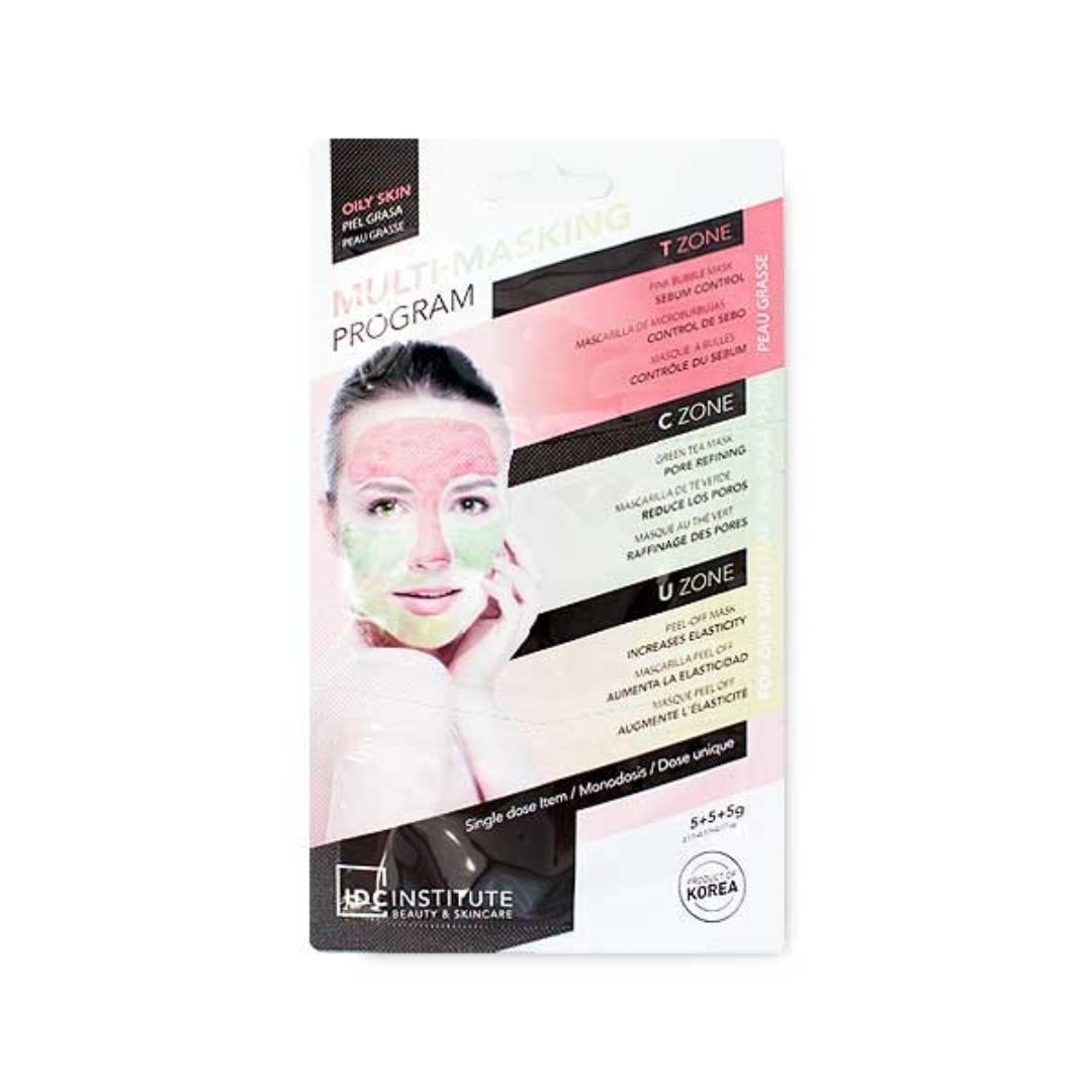 IDC - MULTI-MASKING PROGRAM | 3 Maschere peel-off viso per pelli GRASSE