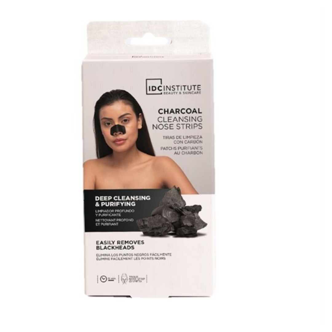 IDC - 5 Strisce Detergenti Per Naso Al Carbone Purificante