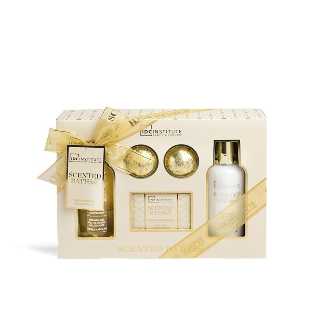 IDC - Set regalo da bagno 5 pezzi oro