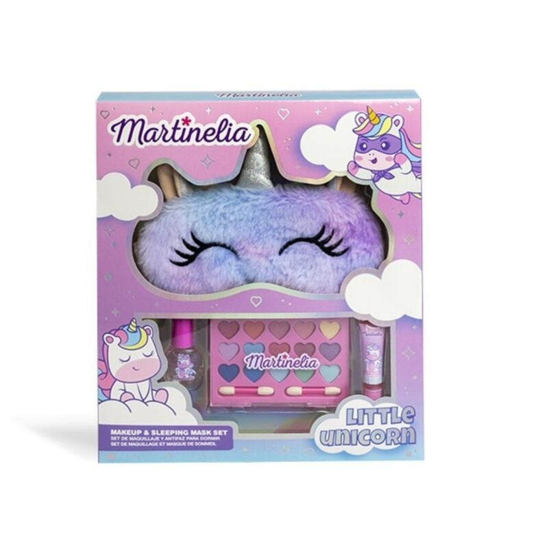 MARTINELIA | Set regalo trucco e maschera per bambini unicorno