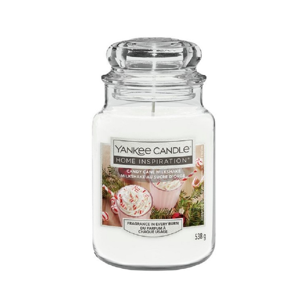 Yankee Candle WINTER - CANDY CANE MILKSHAKE Giara grande 538g