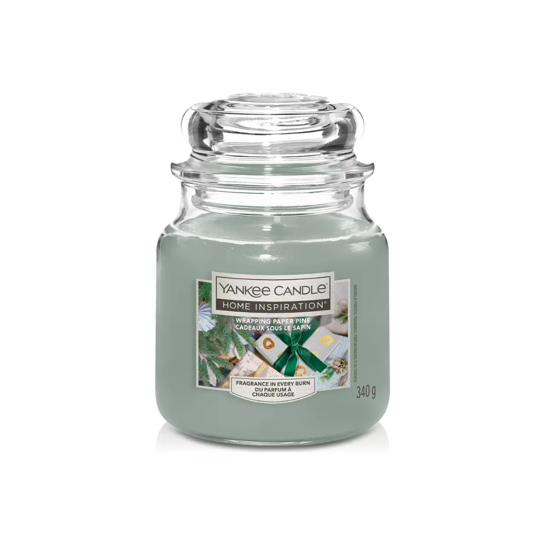 Yankee Candle WINTER - Wrapping Paper Pine Giara media 340g