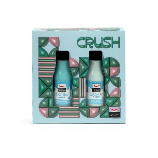 AQUOLINA - Crush - zucchero a velo bagno doccia 125 ml + latte corpo 125 ml