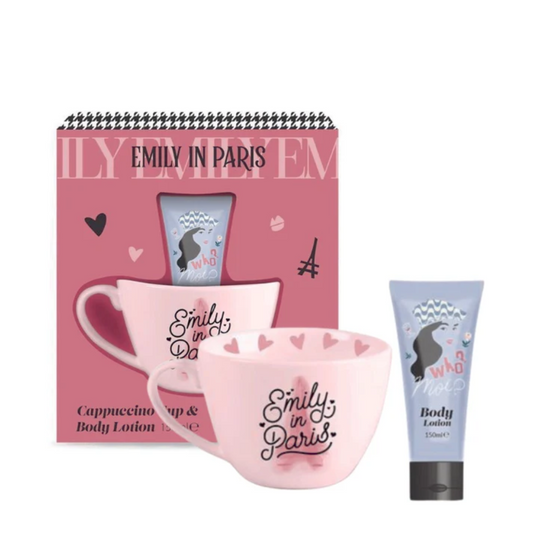 Emily Cofanetto Regalo Tazza Cappuccino E Latte Corpo 150 ML