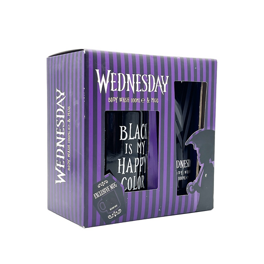 Wednesday -Set Regalo Gel Doccia corpo con Tazza