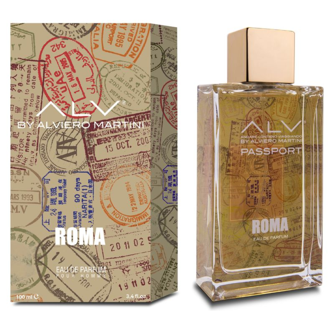 ALVIERO MARTINI -PASSPORT ROMA EAU DE PARFUM POUR HOMME 100ML