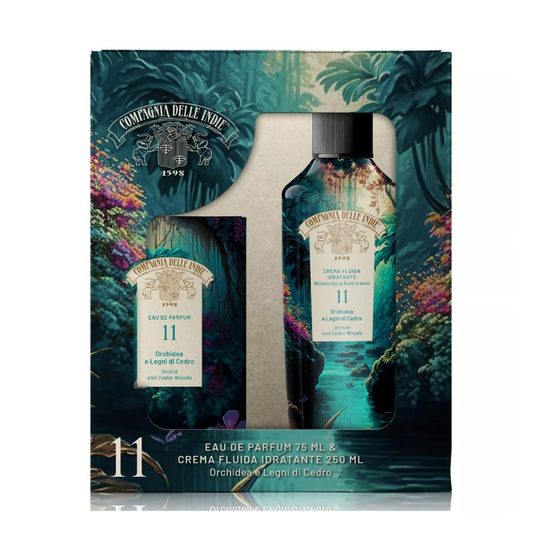 COMPAGNIA DELLE INDIE COFANETTO EDP E CREMA CORPO - ORCHIDEA E CEDRO