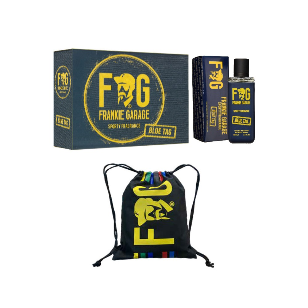 FRANKIE GARAGE -Blue tag Cofanetto Il cofanetto contiene Eau de Toilette 100ml Zainetto