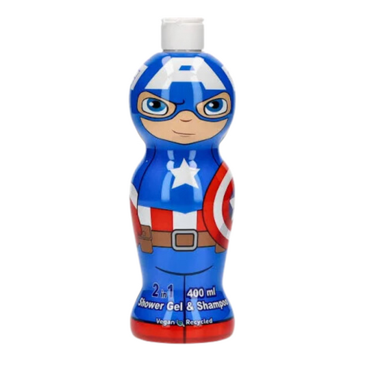 AIR VAL - docciashampoo 400ml CAPITAN AMERICA