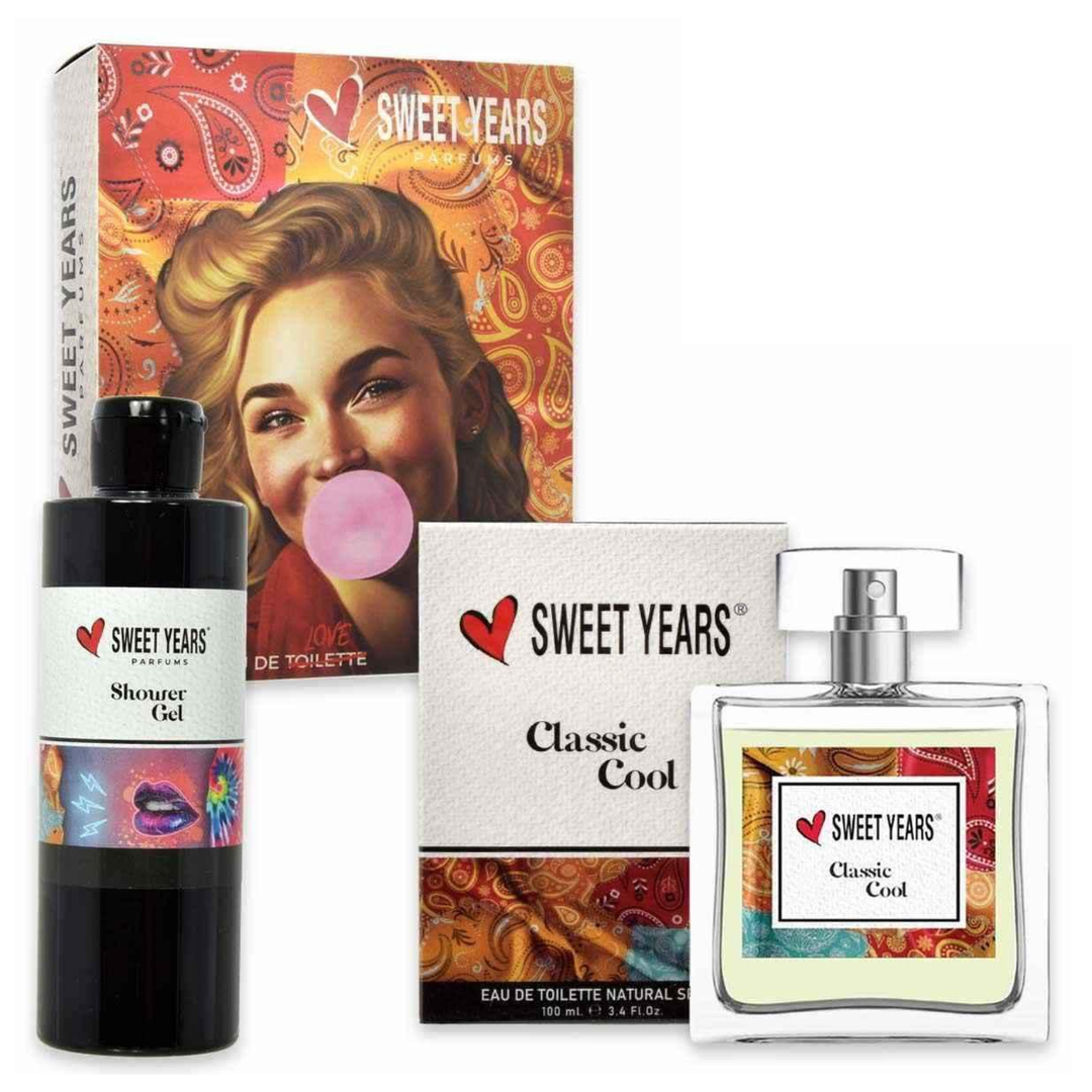 SWEET YEARS COFANETTO CLASSIC COOL DONNA CON EDT E SHOWER GEL