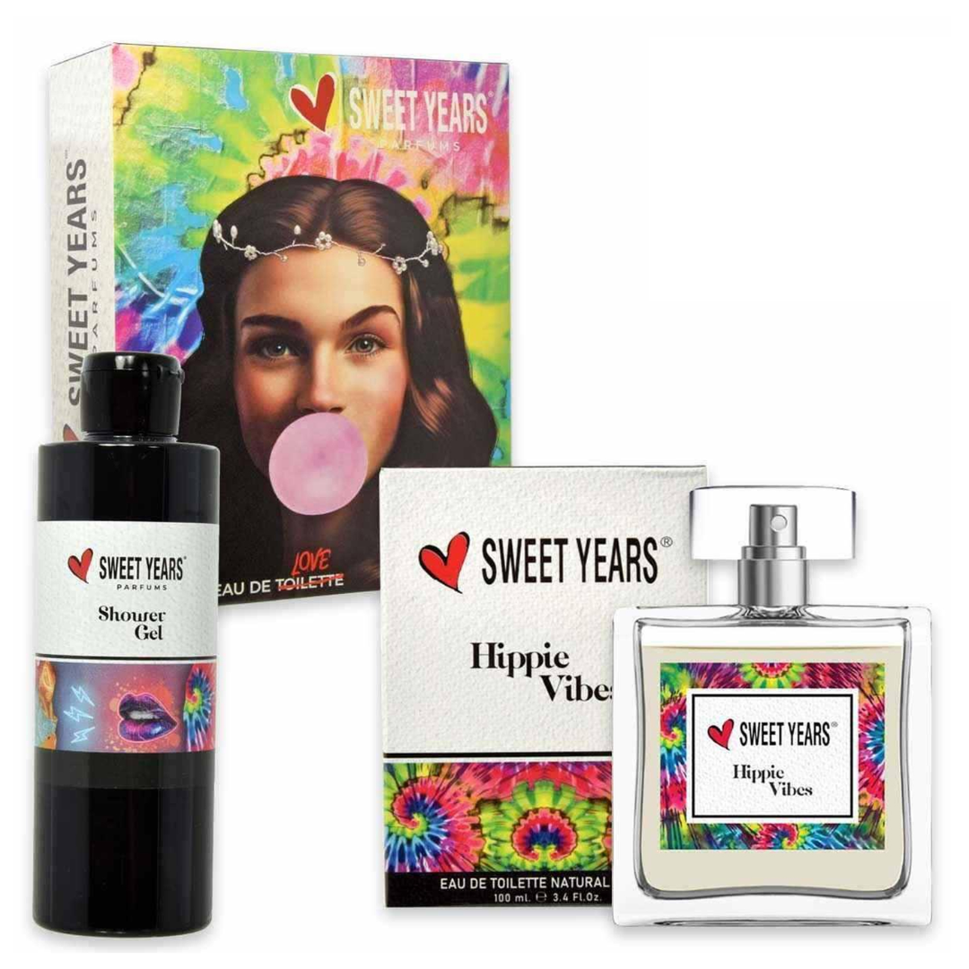 SWEET YEARS COFANETTO HIPPIE VIBES DONNA CON EDT E SHOWER GEL