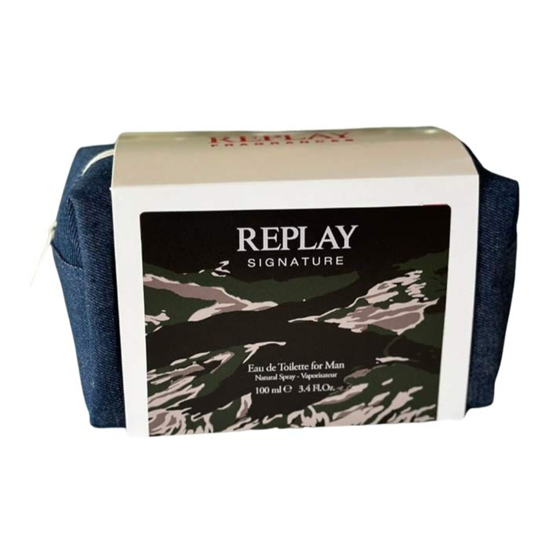 REPLAY - Signature Man Edt 100ml + Pochette